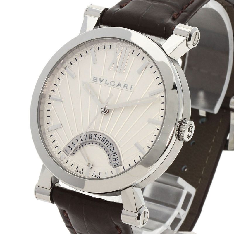 Bvlgari Sotirio Retrograde Anniversary Model Watch SS