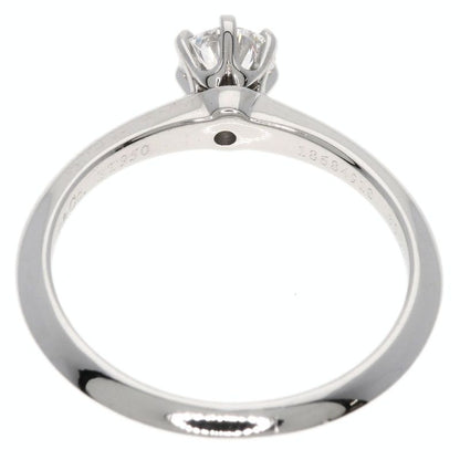 Tiffany & Co. Solitaire Diamond Knife Edge Ring
