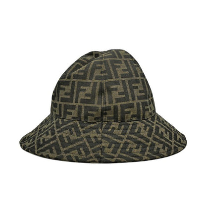 Fendi Hat Zucca Brown Black Hat Others