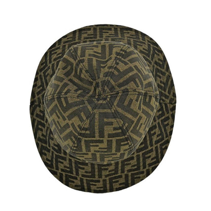 Fendi Hat Zucca Brown Black Hat Others