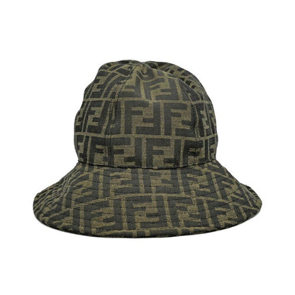 Fendi Hat Zucca Brown Black Hat Others