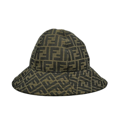 Fendi Hat Zucca Brown Black Hat Others
