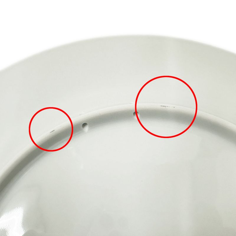 Bvlgari Tableware Rosenthal Wall Plate Ceramic Light Blue
