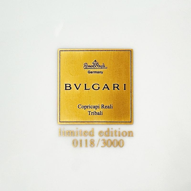 Bvlgari Tableware Rosenthal Wall Plate Ceramic