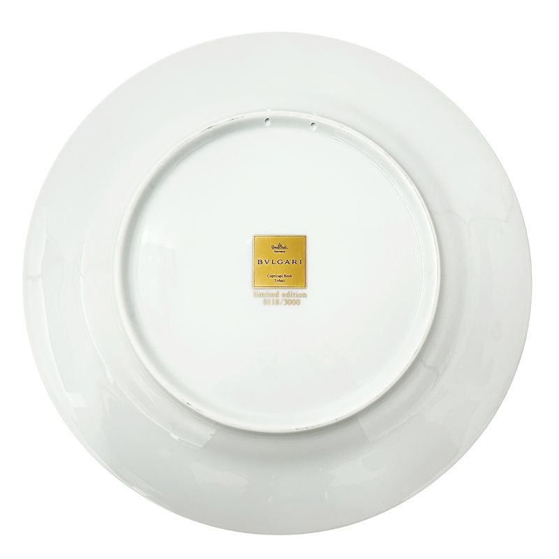 Bvlgari Tableware Rosenthal Wall Plate Ceramic