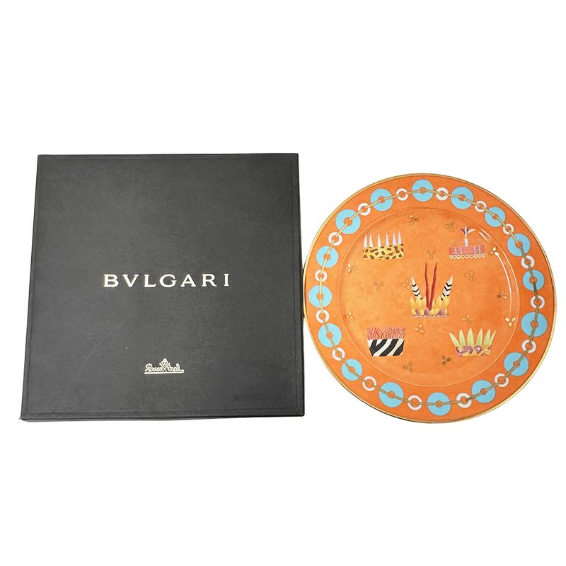 Bvlgari Tableware Rosenthal Wall Plate Ceramic