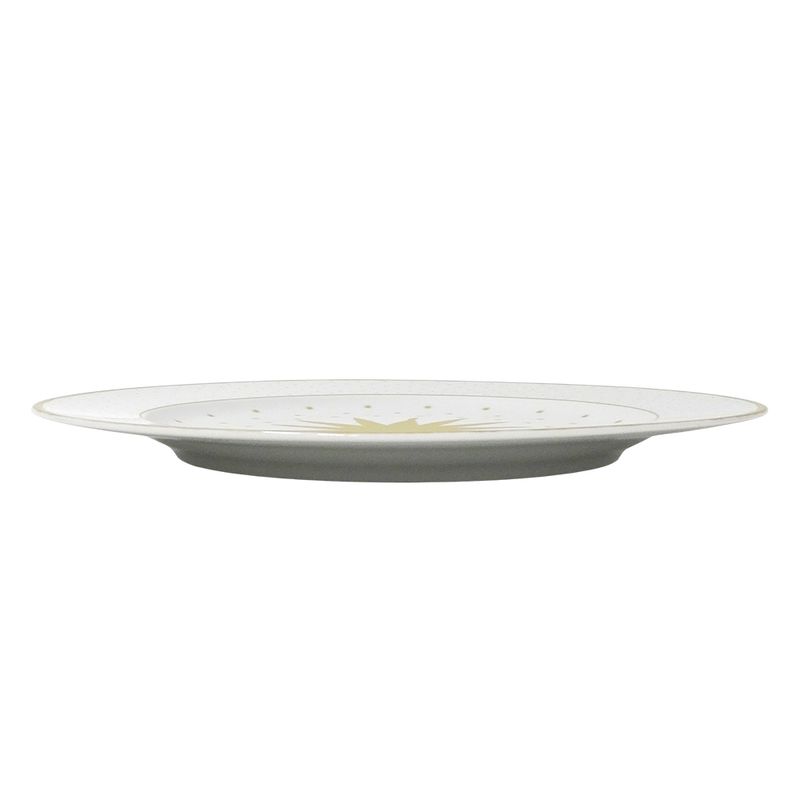 Bvlgari Tableware Rosenthal Wall Plate Ceramic White Gold