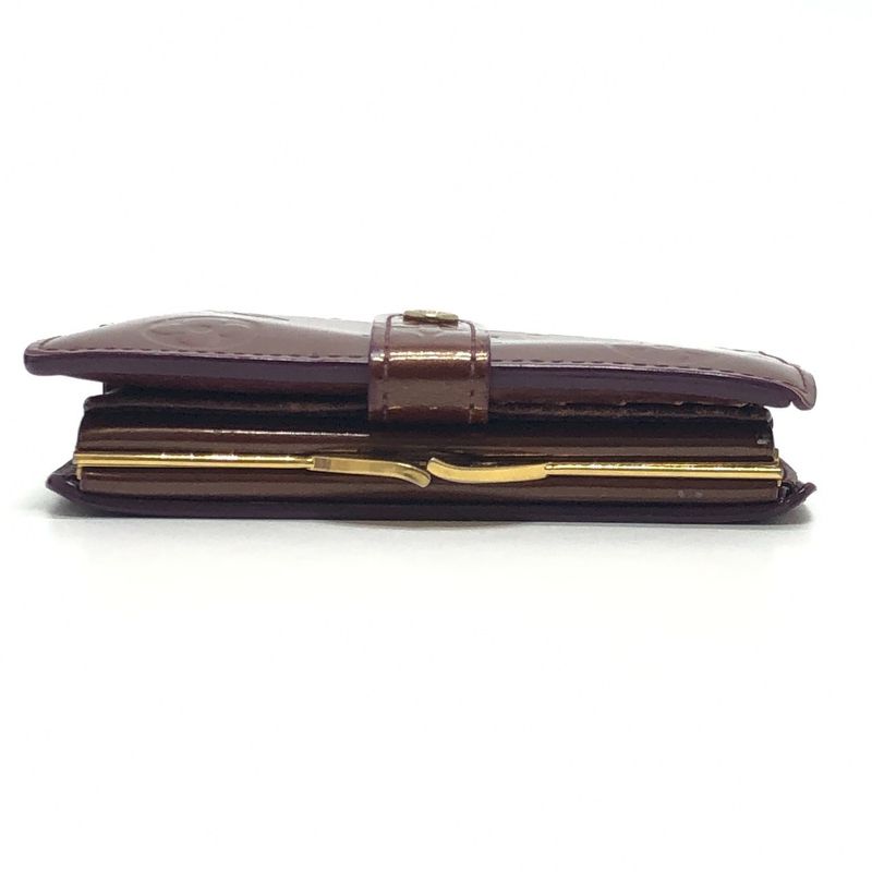 Louis Vuitton Bifold Wallet Portefeuille Monogram Vernis Rouge Fauvist
