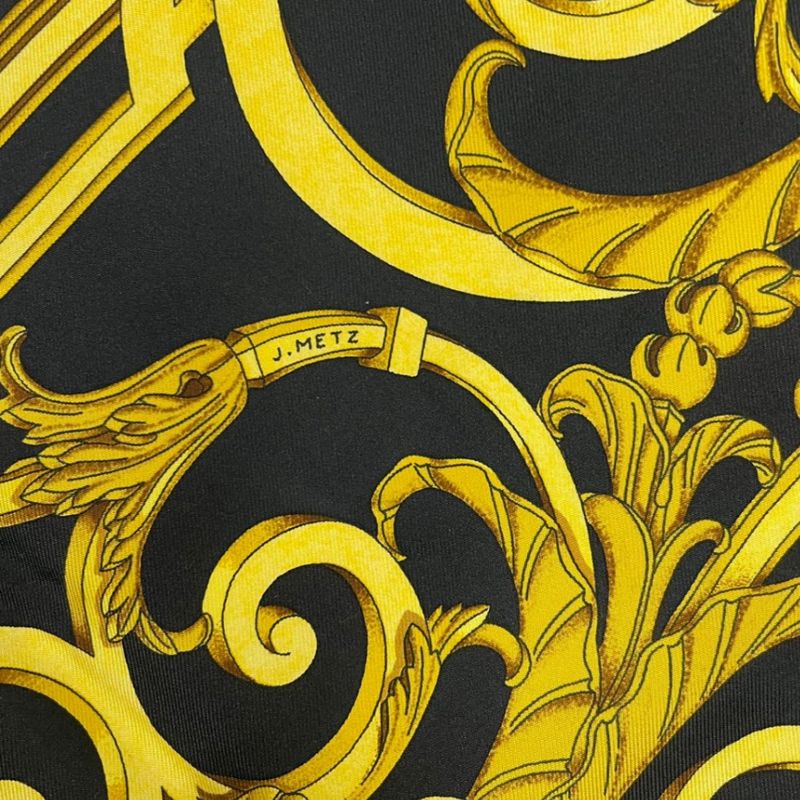 Hermes Scarf Carre 90 les Tuileries Jardin Des Bandana Silk