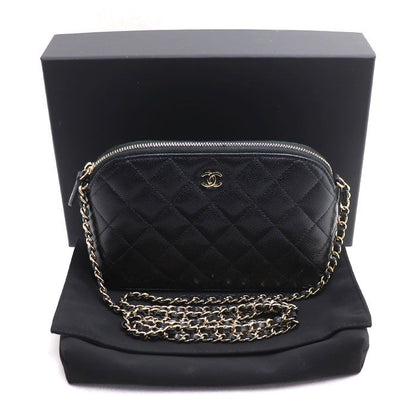Chanel Quilted Shoulder Bag Black