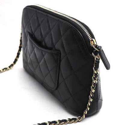 Chanel Quilted Shoulder Bag Black