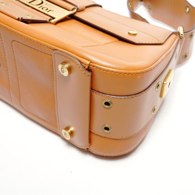 Dior Shoulder Bag Street Chic Pocket Leather