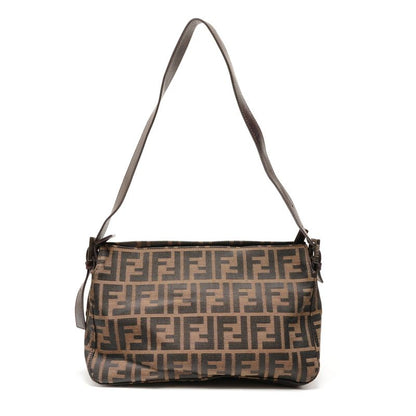 Fendi Shoulder Bag Canvas Mamma Zucca