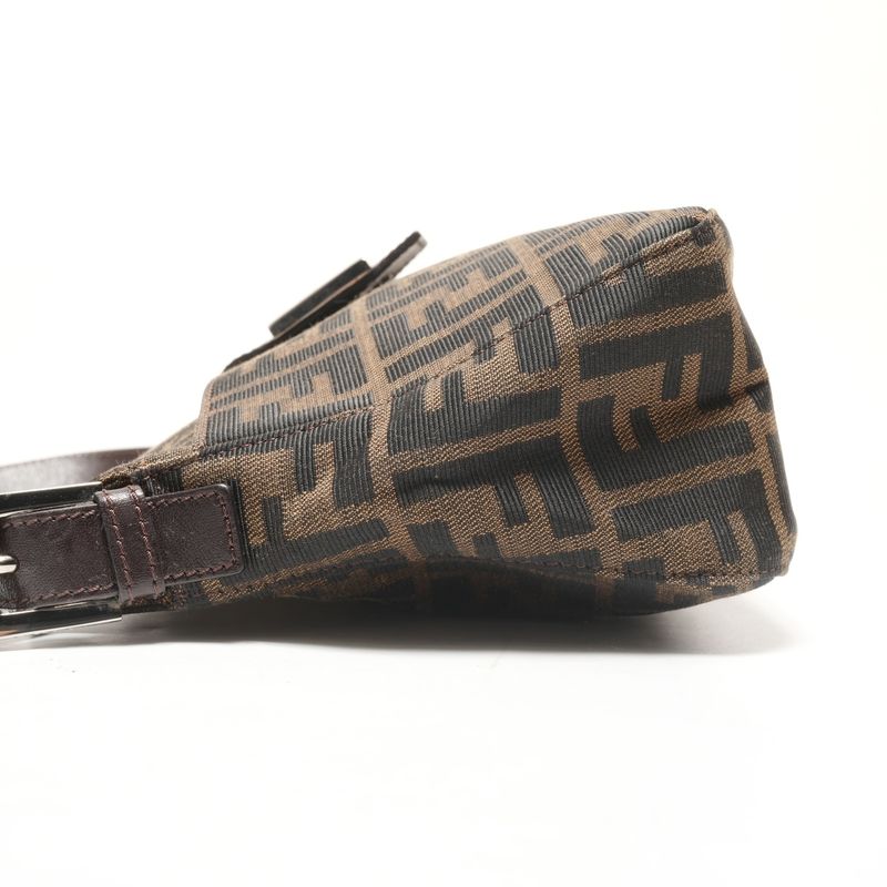 Fendi Shoulder Bag Canvas Mamma Zucca