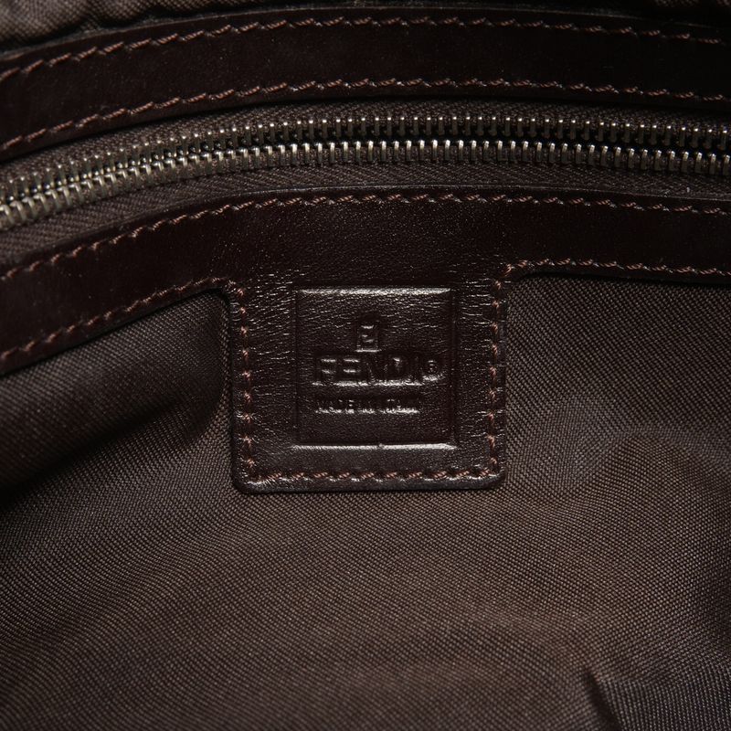 Fendi Shoulder Bag Canvas Mamma Zucca