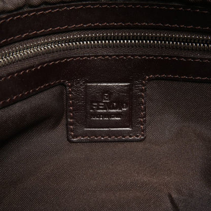 Fendi Shoulder Bag Canvas Mamma Zucca