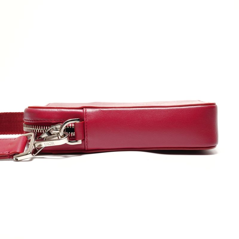 Dior Shoulder Bag Trotter Leather Oblique