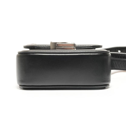 Saint Laurent Yves Shoulder Bag Solferino Mini Leather
