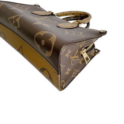 Louis Vuitton Monogram Tote on the Go East West Brown