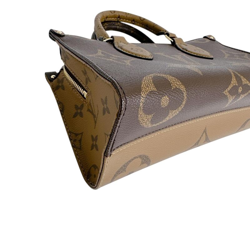 Louis Vuitton Monogram Tote on the Go East West Brown