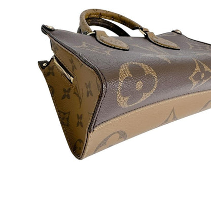 Louis Vuitton Monogram Tote on the Go East West Brown