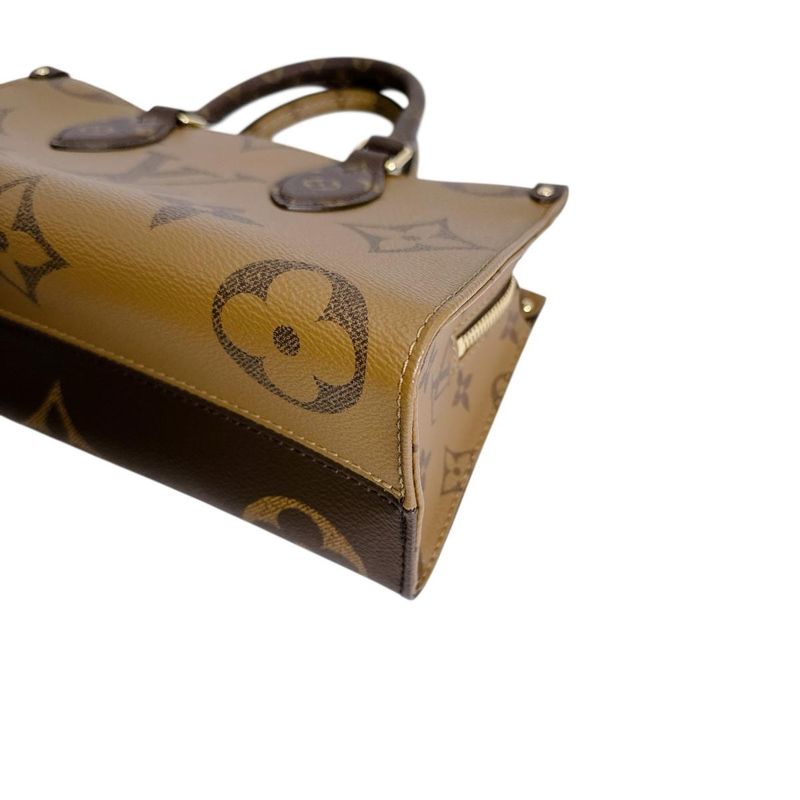 Louis Vuitton Monogram Tote on the Go East West Brown