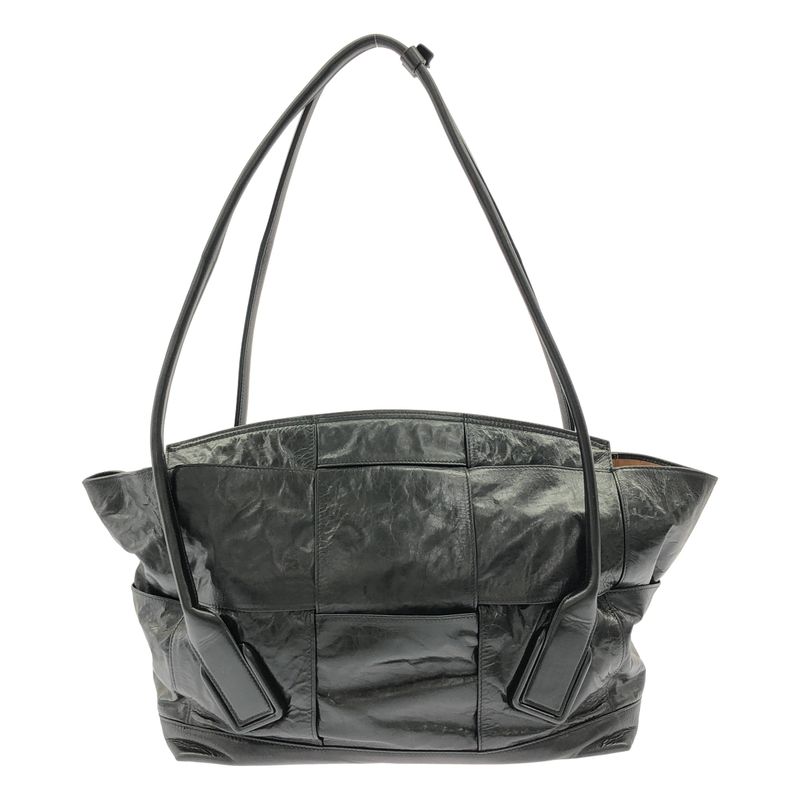 Bottega Veneta Arco Leather Tote Black