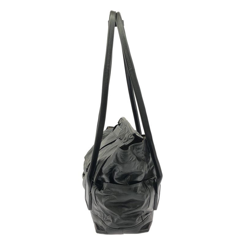 Bottega Veneta Arco Leather Tote Black