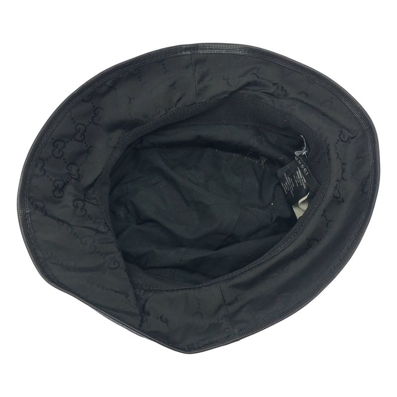 Gucci GG Nylon Bucket Hat Black L