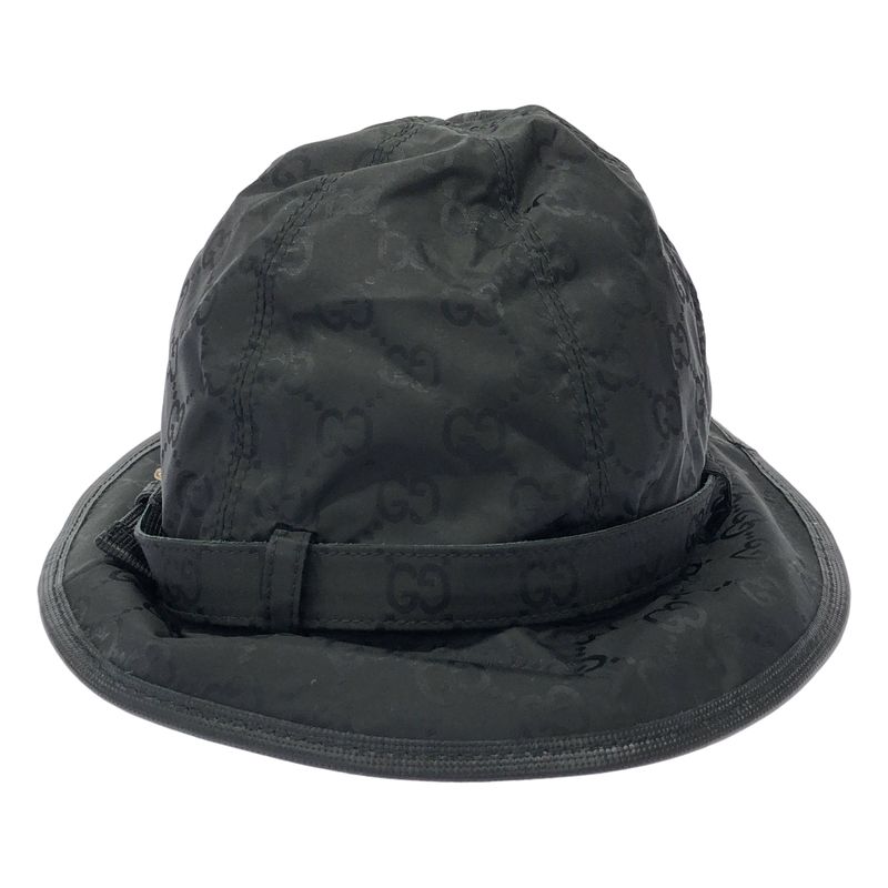 Gucci GG Nylon Bucket Hat Black L