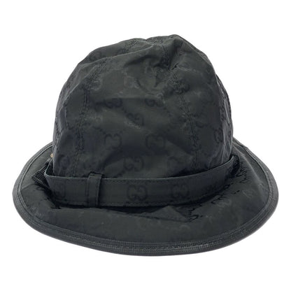 Gucci GG Nylon Bucket Hat Black L