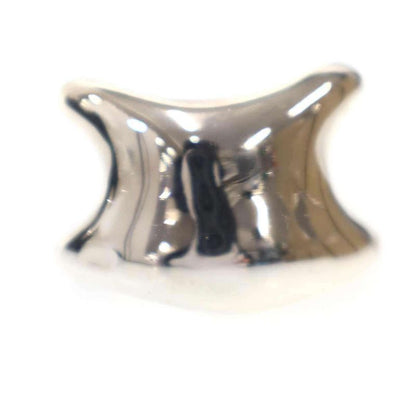 Tiffany & Co. Vintage Elsa Peretti Bone Calf Bangle Silver