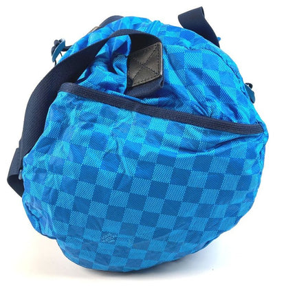 Louis Vuitton Boston Bag Practical Leather Nylon Blue