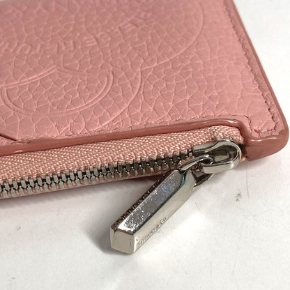 Tiffany & Co. Coin Case Return to Heart Logo Leather Pink
