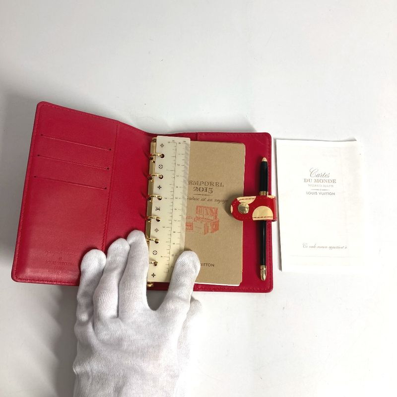 Louis Vuitton Notebook Cover Agenda PM with Ballpoint Pen