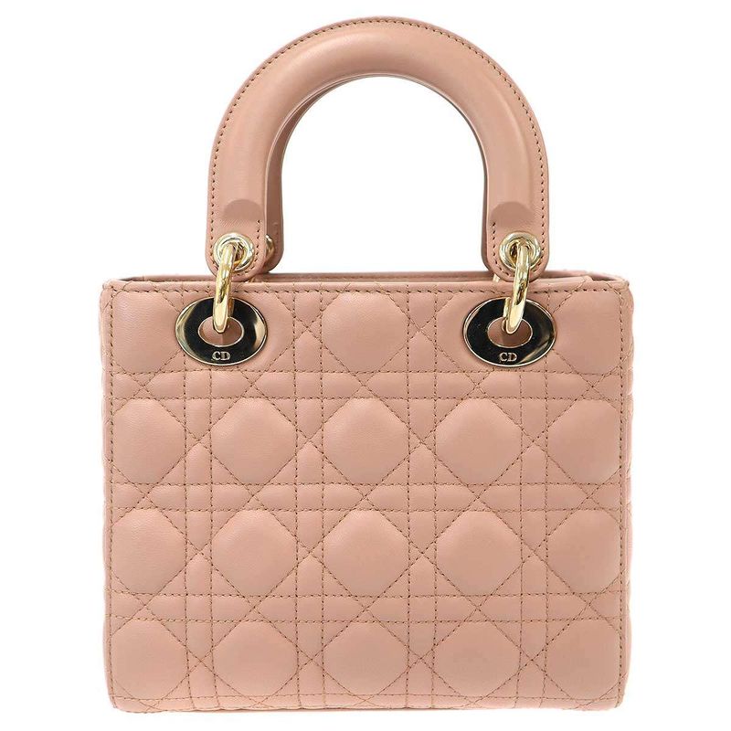 Dior Christian Myabc Small Cannage Lambskin 2-Way