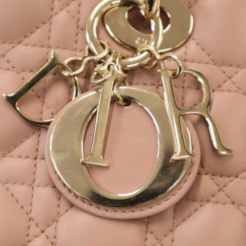 Dior Christian Myabc Small Cannage Lambskin 2-Way