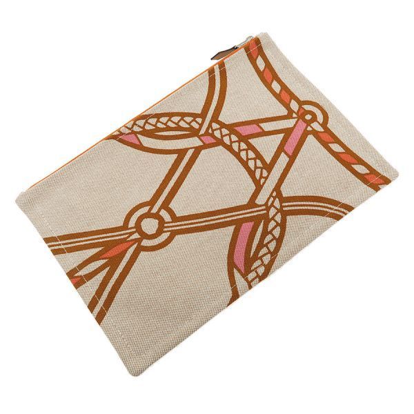Hermes Yachting Pouch Is Made of Canvas