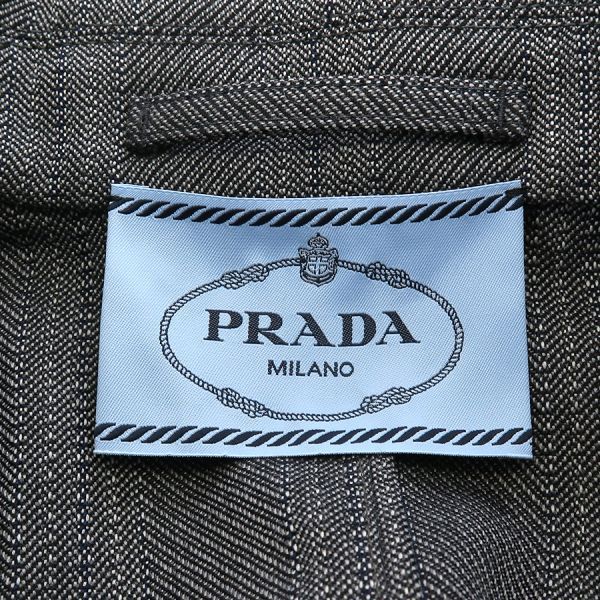 Prada Vest Wool Gray