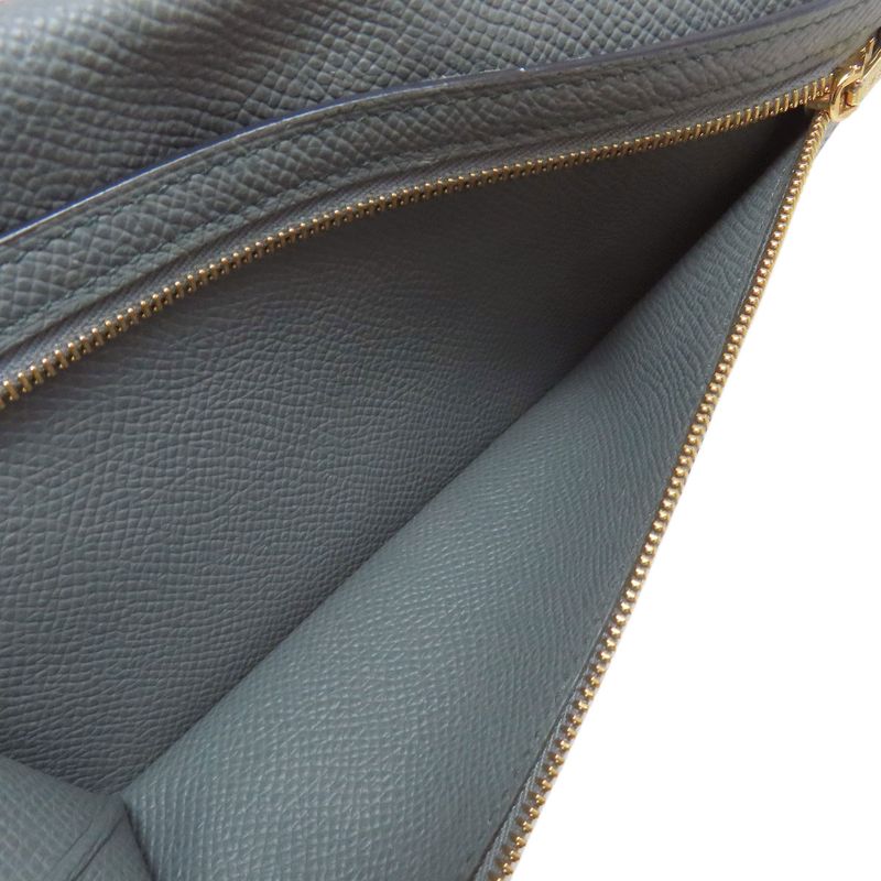 Hermes Bearn Souffle Gold Long Wallet Epsom