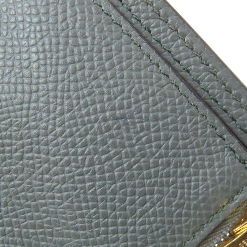 Hermes Bearn Souffle Gold Long Wallet Epsom