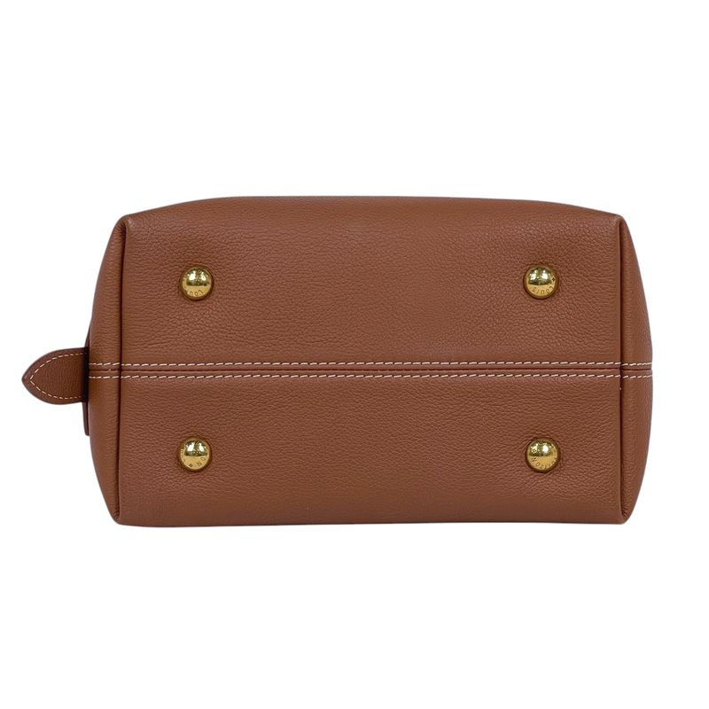 Louis Vuitton Lowki Hobo PM One Shoulder Bag Leather Cognac
