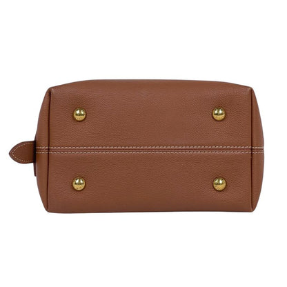 Louis Vuitton Lowki Hobo PM One Shoulder Bag Leather Cognac