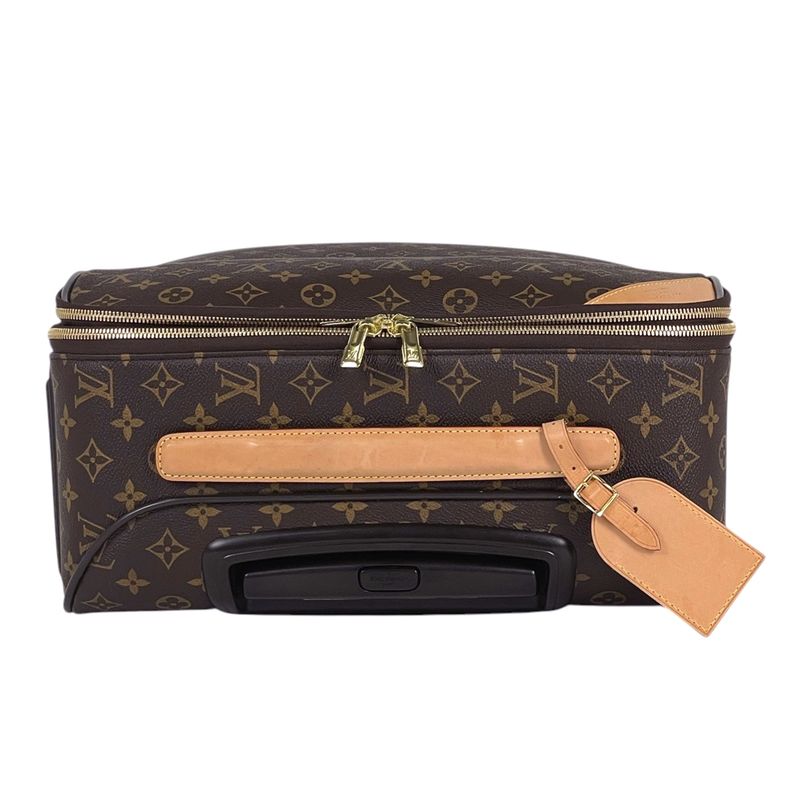 Louis Vuitton Pegase 55 Business Carry Case Carry Bag Monogram Brown