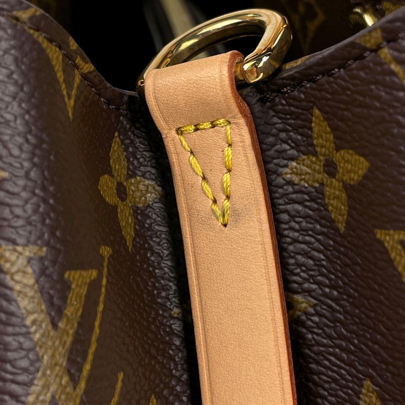 Louis Vuitton Montaigne MM Shoulder Bag 2-Way Monogram Brown