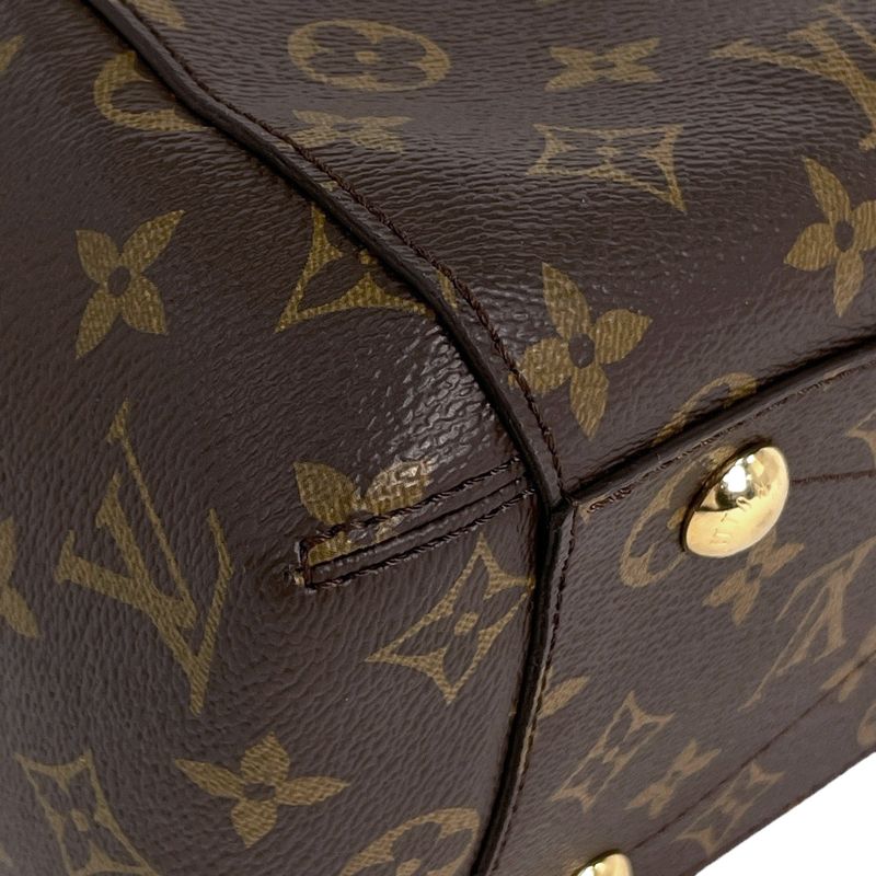 Louis Vuitton Montaigne MM Shoulder Bag 2-Way Monogram Brown