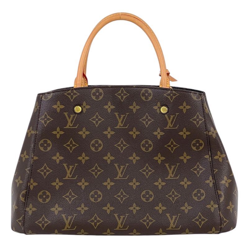 Louis Vuitton Montaigne MM Shoulder Bag 2-Way Monogram Brown