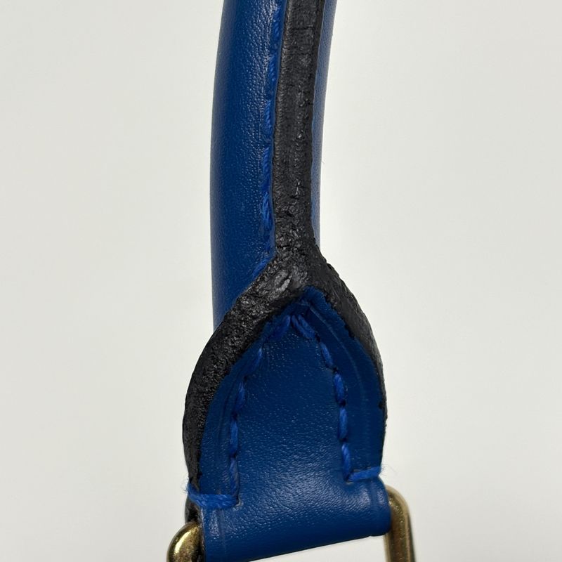 Louis Vuitton Speedy 25 Mini Boston Handbag Epi Toledo Blue