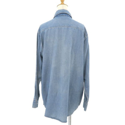 Celine Denim Shirt Cotton Blue