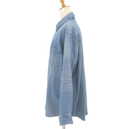 Celine Denim Shirt Cotton Blue